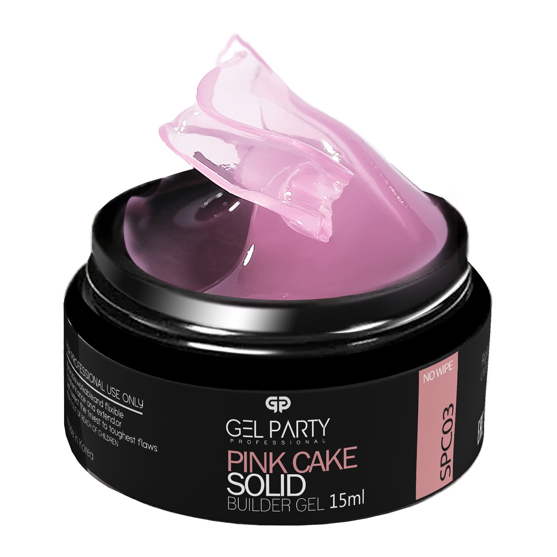 GEL PARTY SOLID GELS PINK CAKE